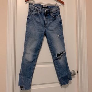 Final price!!Express high rise ankle jeans